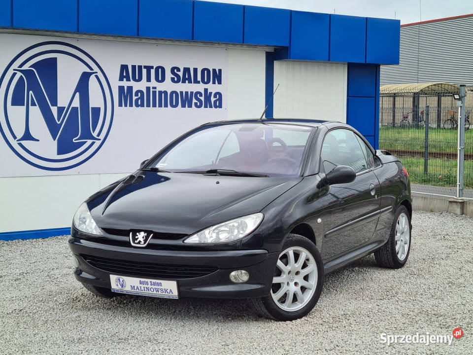 Peugeot 206 CC Klimatronik Skóra Grzane Fotele manualna Wągrowiec