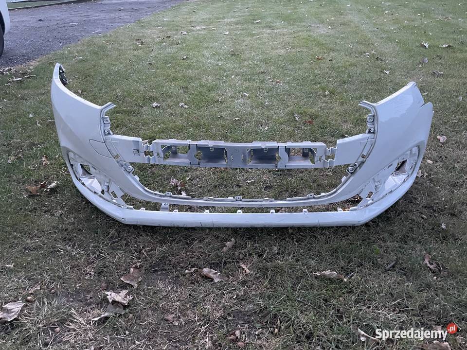 zderzak przód peugeot 208 lift biały mazowieckie Warszawa sprzedam