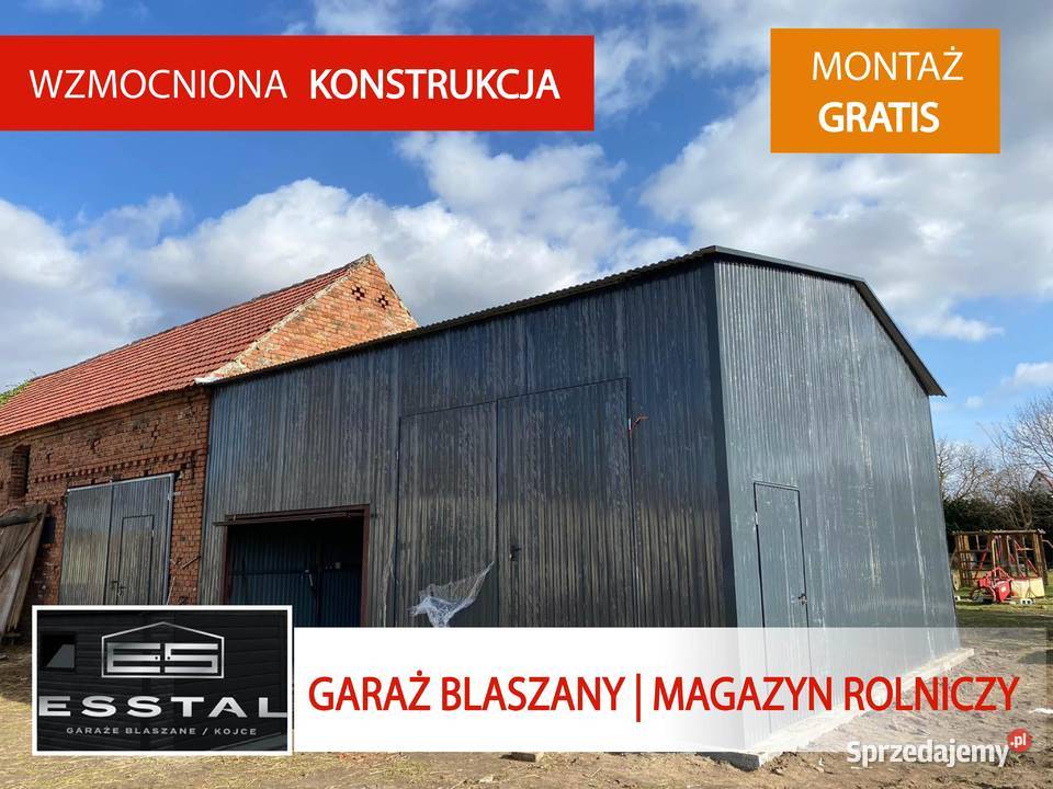 Garaż BlaszanyMAGAZYN samodzielny Słupsk
