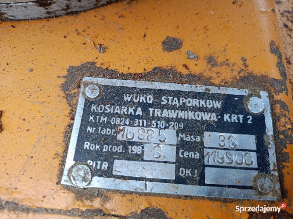 Kosiarka wuko Stąporków PRL Świerczów sprzedam