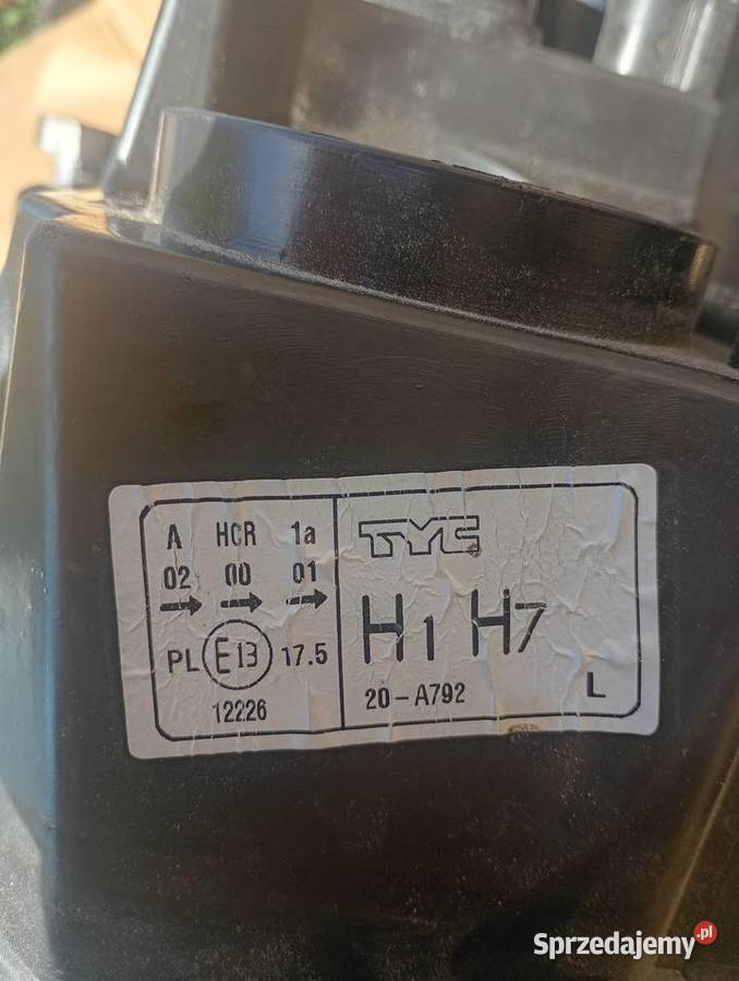 Opel Astra H lampa przednia lewa Bydgoszcz sprzedam