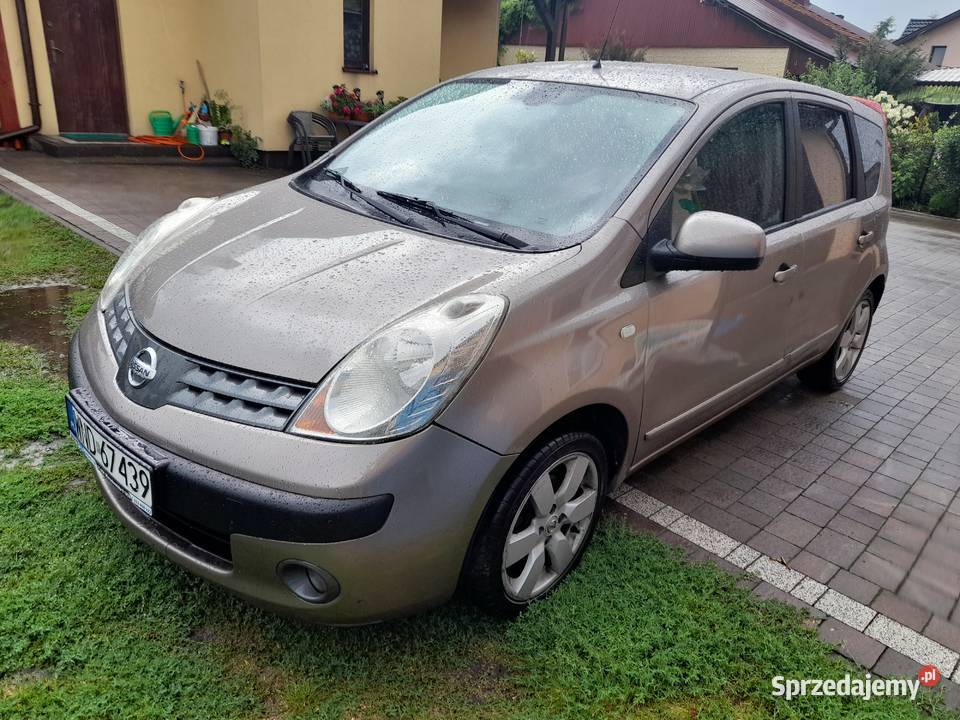 Nissan Note 15 dci zadbanyklima sprawna 246 Siedliszcze-Osada