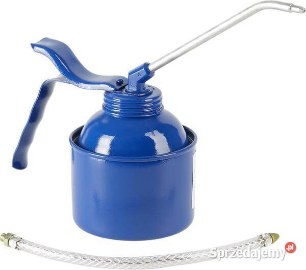 Olejarka z pompką niebieska Pressol 350 ml