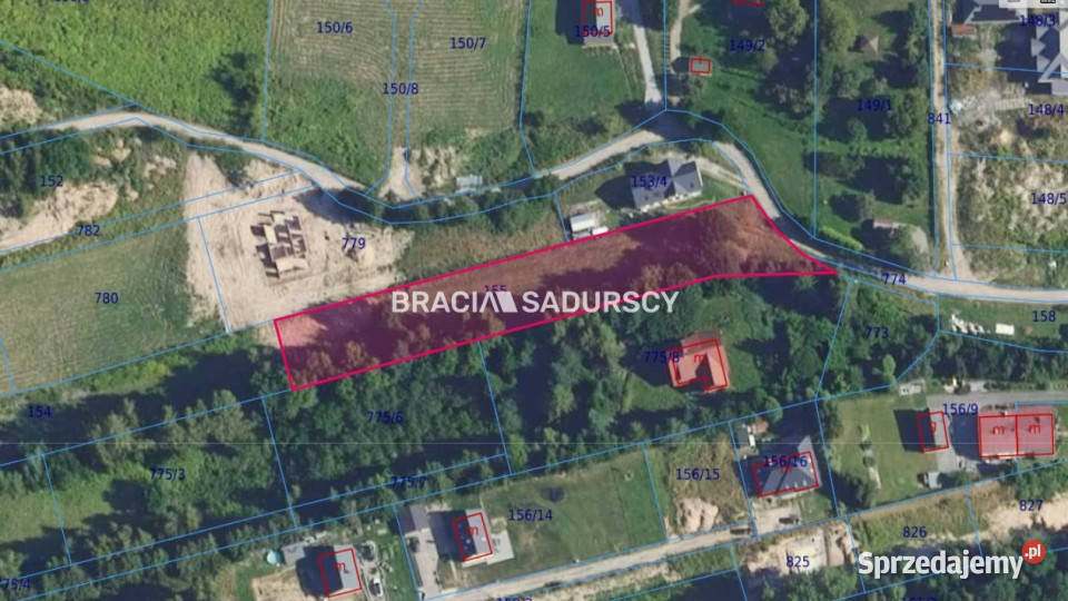 sprzedaży gruntu 2854m2 Balice