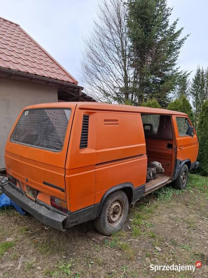 Volkswagen t3 na części w całości uszkodzony podkarpackie Dynów