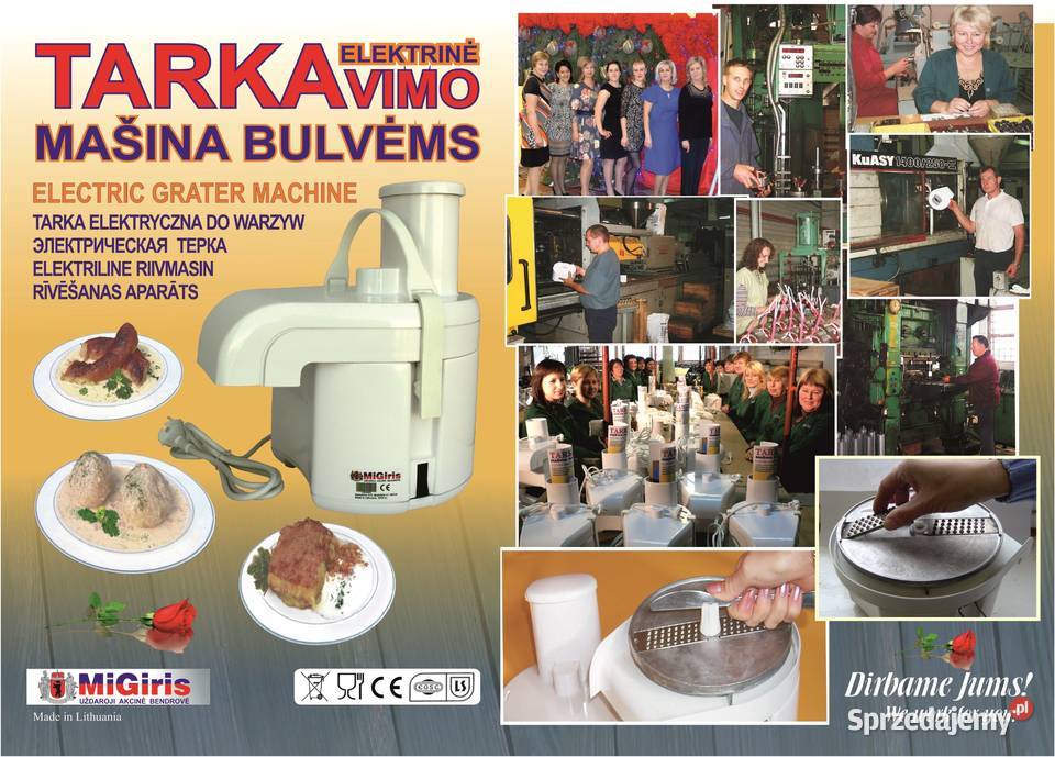 Noże ostrza do buraków do LITEWSKIEJ TARKI