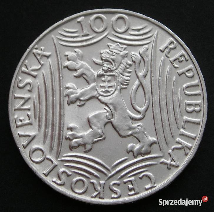 Czechosłowacja 100 koron 1949 Józef Stalin Łódź