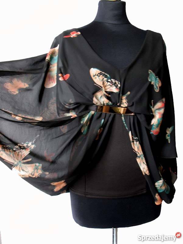 KIMONO BLUZKA ŚWIETNA TUNIKA 36 S biust 7590 Siedlce