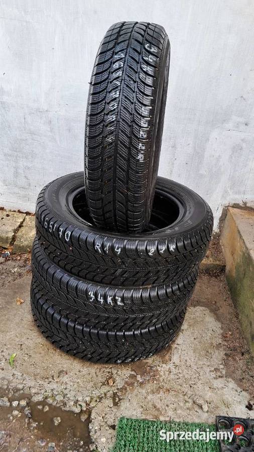 4 Opony Zimowe Dębica Frigo 2 16570 r14 2022r Pabianice sprzedam