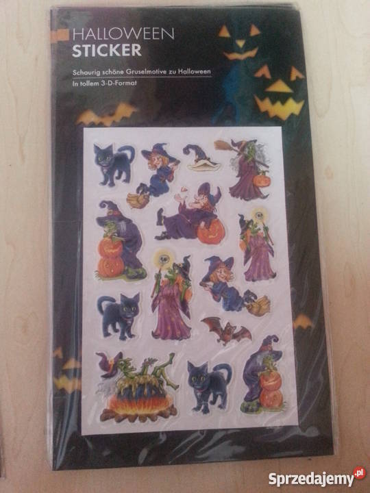 Naklejki 3D na Halloween Inne łódzkie Łódź