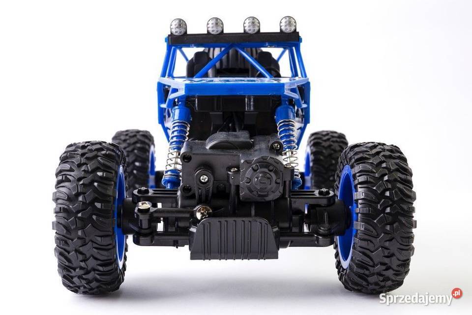 Duży Monster Truck zdalnie sterowany niebieski wielkopolskie Poznań