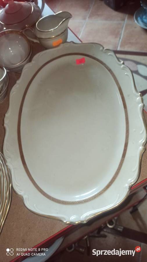 Półmisek KP Karskrona Szwecja W kolorze ecru Gdańsk