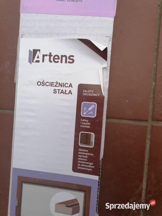 Drzwi łazienkowe z ościeżnicą 90L Drzwi i okna Stargard