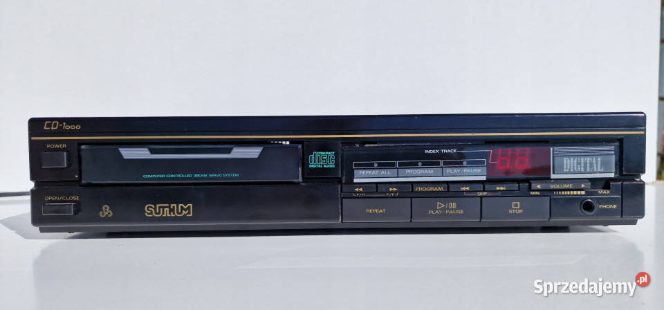 Suthum odtwarzacz kompaktowy CD player CD1000 Elektronika Międzychód