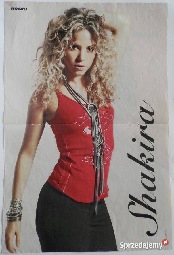 PLAKATY SHAKIRA WYPRZEDAŻ ŚWIAT PLAKATÓW Muzyka Bydgoszcz sprzedam