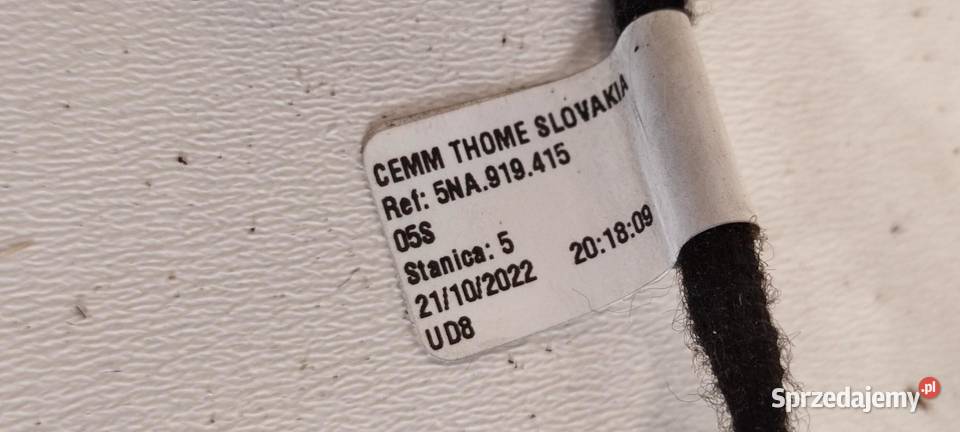 VW TIGUAN II OŚWIETLENIE BOCZKA DRZWI LEWY PRZÓD osobowe