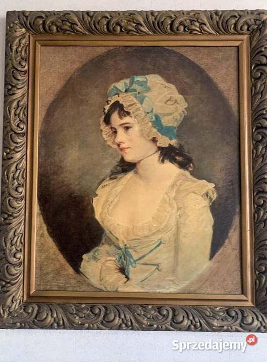 Vintage Obraz kobiety MrsWilliams Pozostałe Słubice