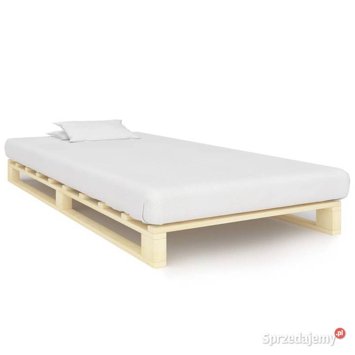vidaXL Rama łóżka z palet, lite drewno 285235