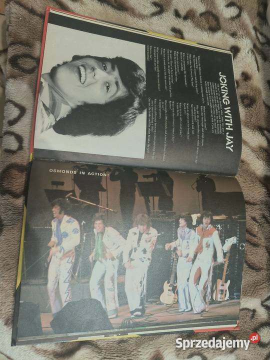 Sprzedam książke z autografem Jimmy Osmond Bytom