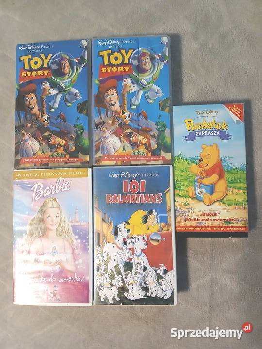 Bajki na kasetach VHS Filmy Wrocław