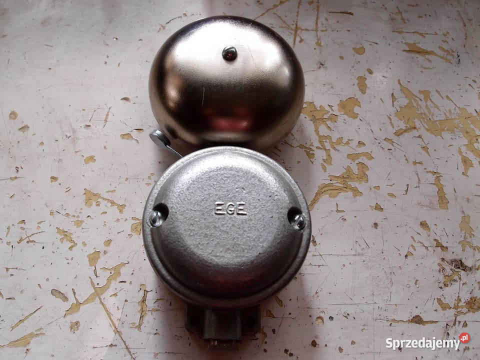 Zabytkowy dzwonek okrętowy elektromagnetyczny Łódź