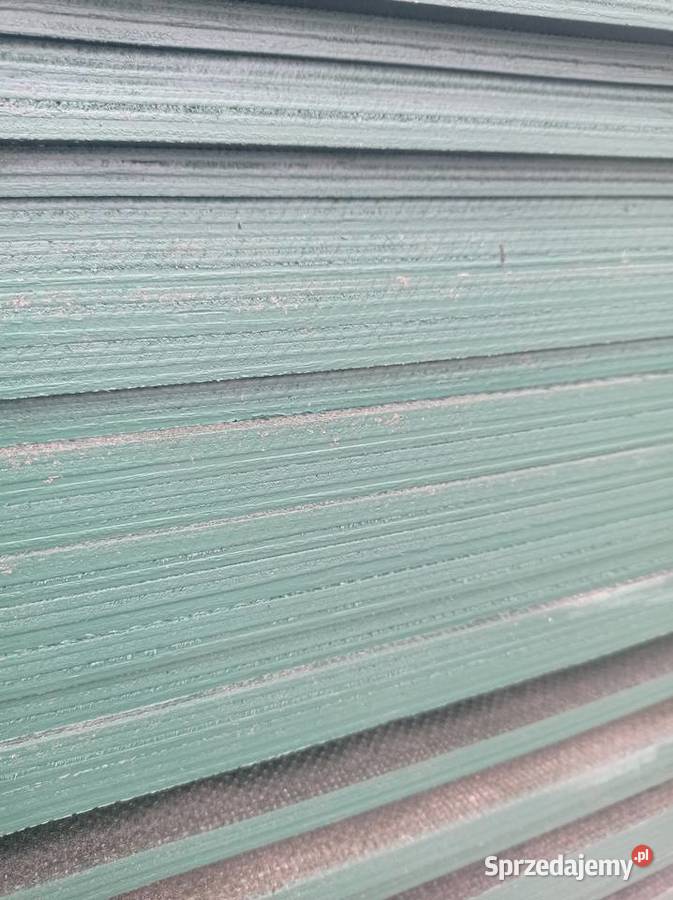 Sklejka antypoślizgowa gr 9 mm 2500x1250 ZIELONA wielkopolskie Brzeźno sprzedam