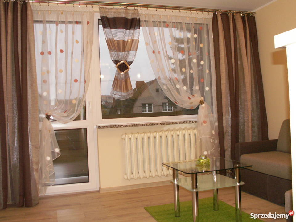 Firana organza w kółka grochy gotowa do Kluczbork