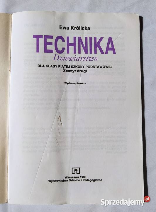TECHNIKA dziewiarstwo ZESZYT 2 klasa 5 Hajnówka