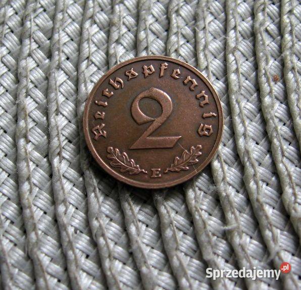 Niemcy 2 Reichspfennig 1939r E Kalisz
