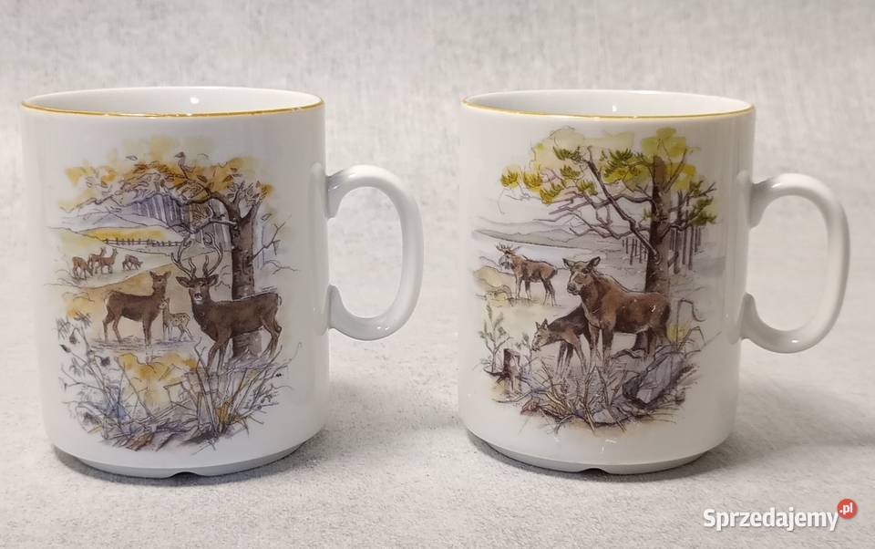 TETTAU Kubek do kawy Kubki Motyw Myśliwski Kraków