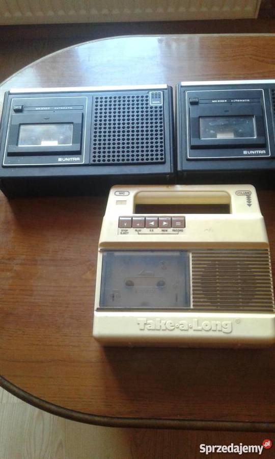 Stare magnetofony kasetoweszpulowe Straszydle