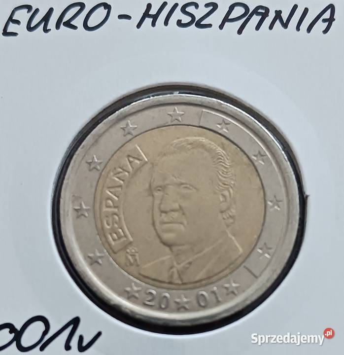 2 Euro Hiszpania 2001 r