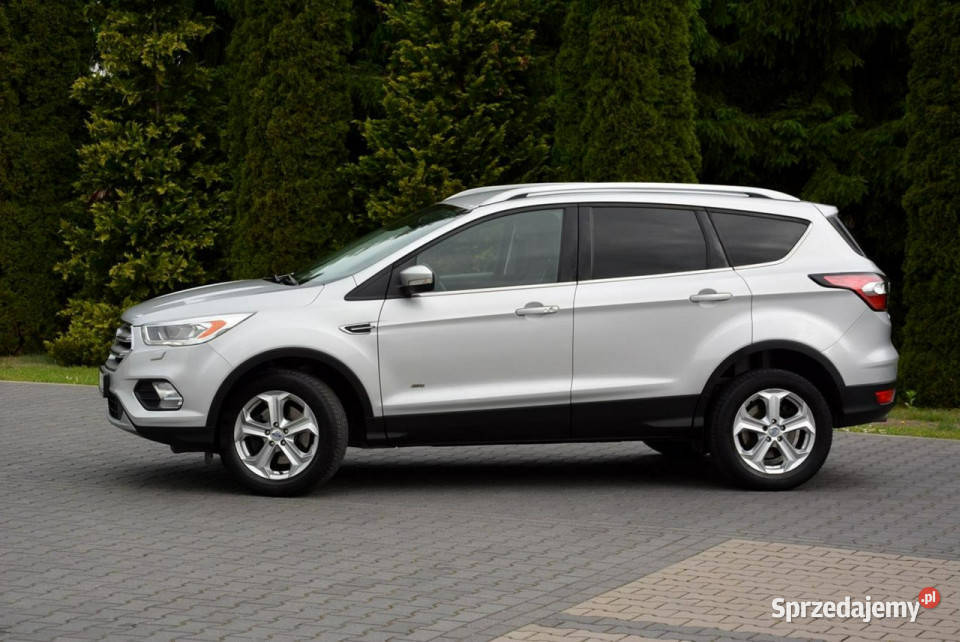 Ford Kuga Titanium 4WD półSkóry Ledy Navi światła do jazdy dziennej Ostrów Mazowiecka