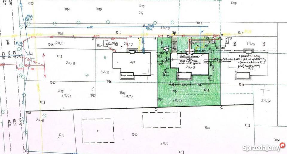 Nowy dom wolnostojący 4 pokoje 115 m2 800 m2 Marynino