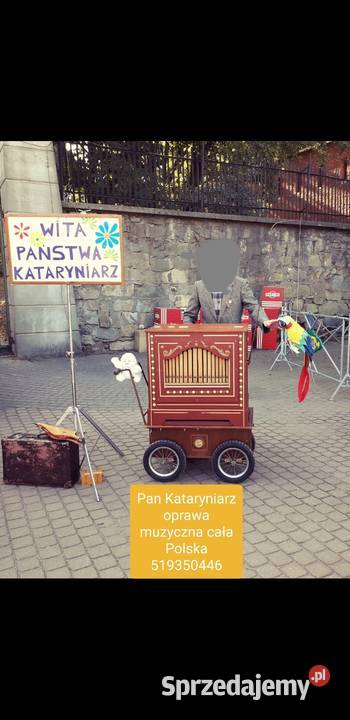 Katarynka Pan Kataryniarz Katarynka Targi retro Częstochowa