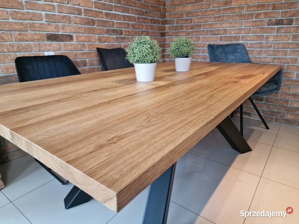 stół dębowy lity dąb 230x100 premium producent śląskie Zimnowoda