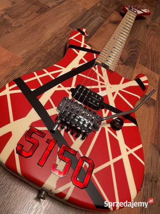 Gitara elektryczna EVH 5150 Red Stripe Made in Białystok sprzedam