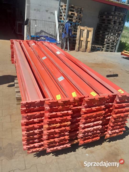 Regały paletowe magazynowe używane EAB 3 x 600 pomorskie Rekowo Górne
