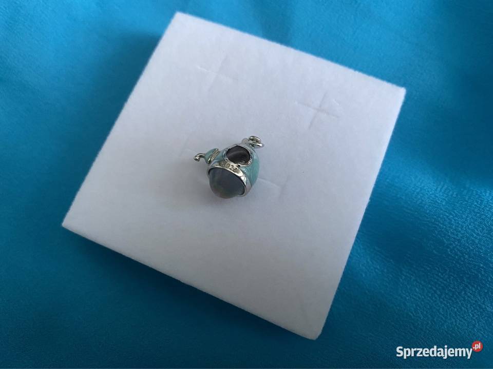 nowa pokryta platyną zawieszka charms beads łódź Gdynia sprzedam