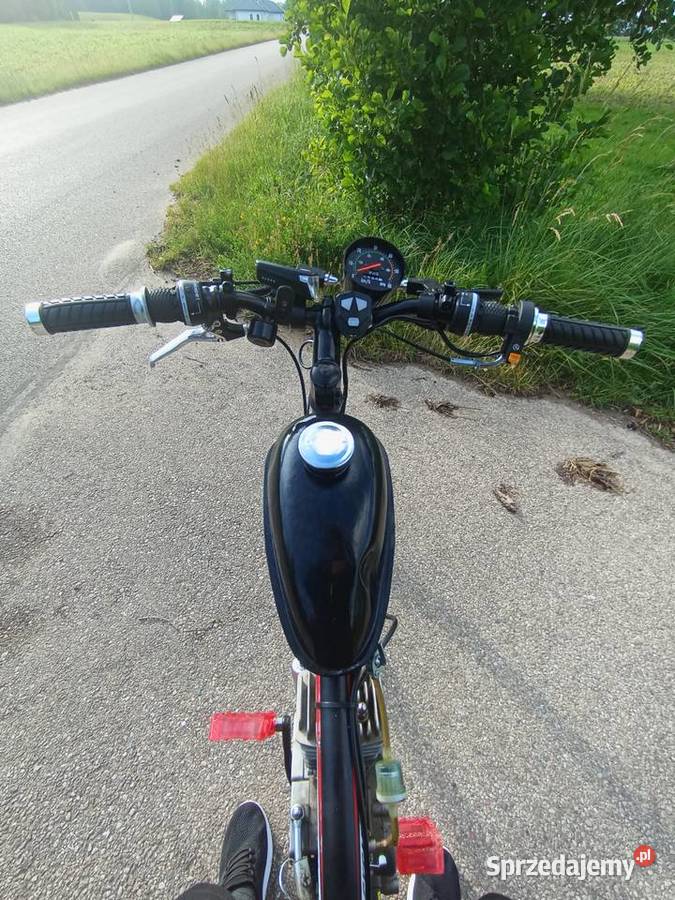 Rower z silnikiem 80cc 2T Gatne Drugie