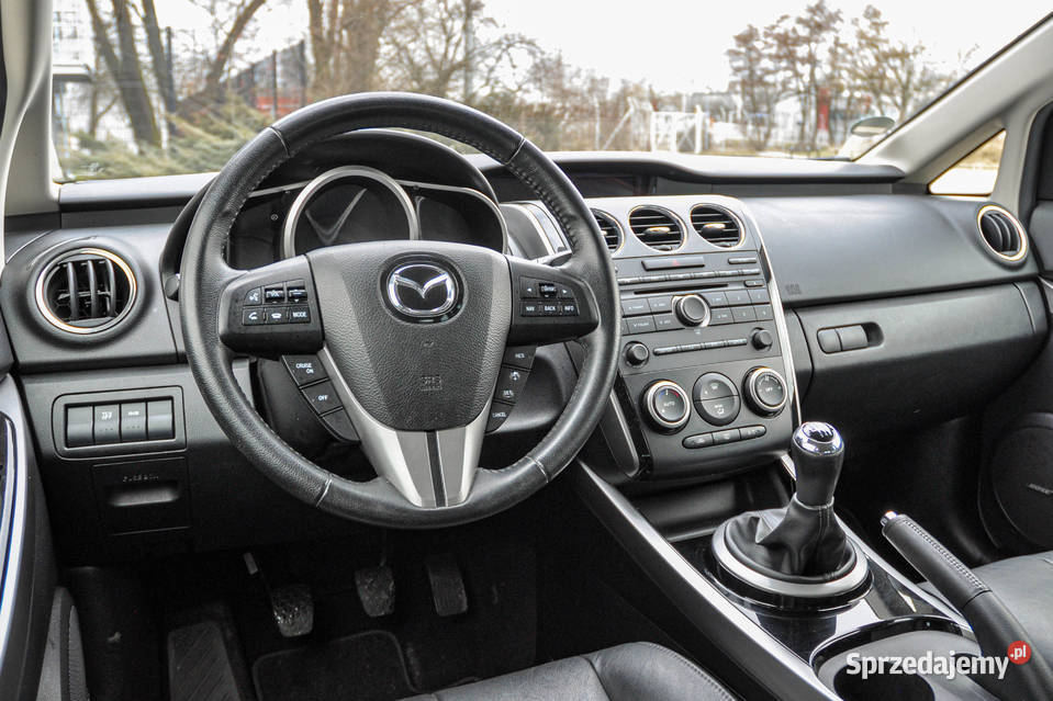 Mazda CX7 22D 2011 r 4x4 Lift Bezwypadkowy Skóry dolnośląskie Wrocław