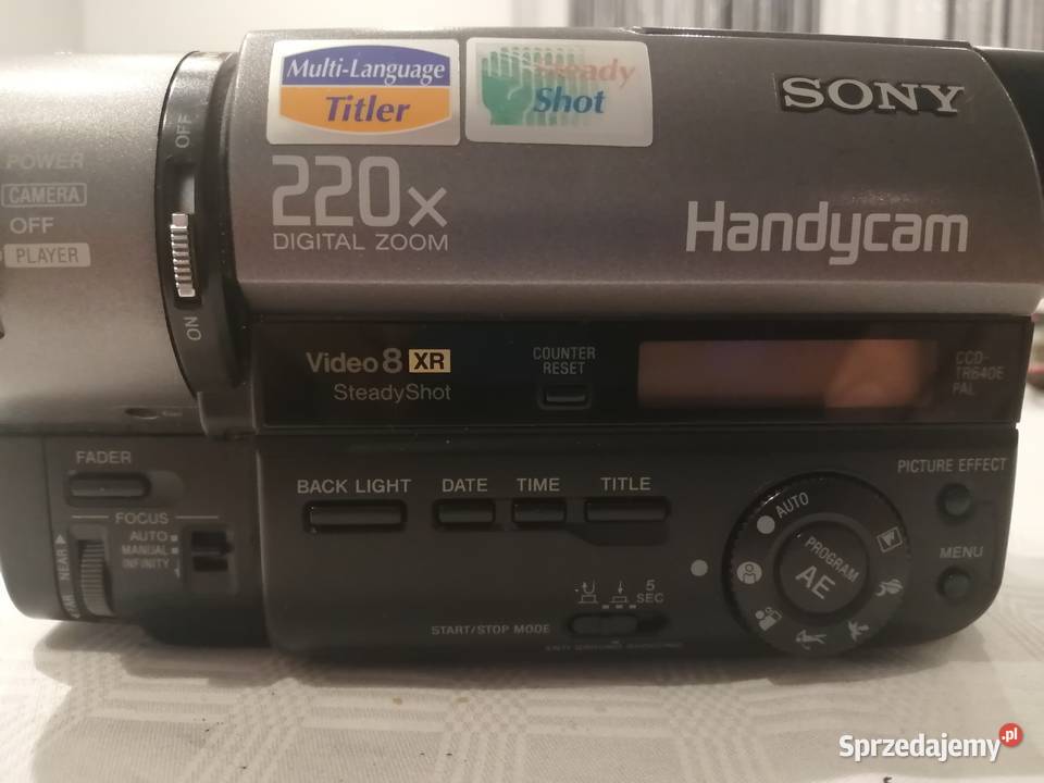 kamera video sony 8 mm Sony mazowieckie Legionowo