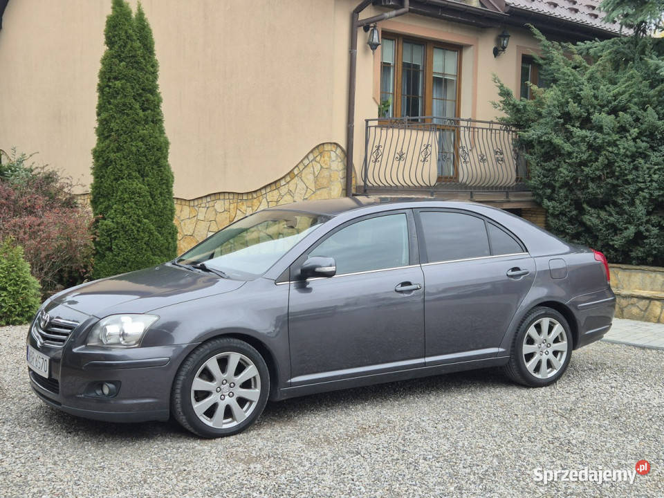 Toyota Avensis 18B 129 2007r Bogata Wyjątkowo elektryczne lusterka Radom