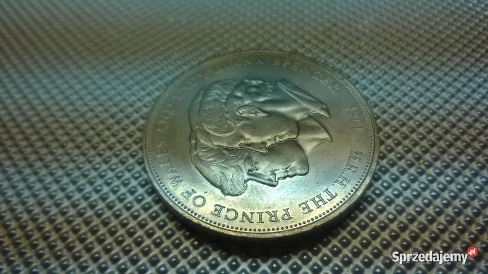 MONETA Wielka Brytania 25 pensów 1981 040 Numizmatyka Warszawa sprzedam