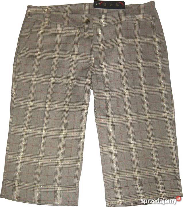 nowe bermudy 40 Spodnie Słupca