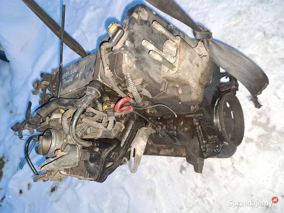 Fiat Panda 11 54 silnik kompletny kod 187A1000 osobowe Jastrzębie-Zdrój