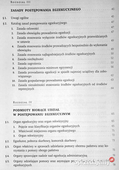 Administracyjne postępowanie egzekucyjne Tomasz Pozostałe Chełm