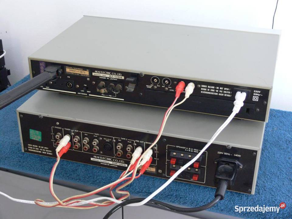 Wzmacniacz i tuner Akai Vintage WYSYŁKA Jasło