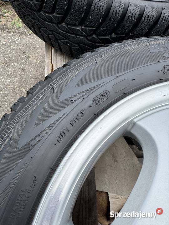 Koła Mercedes 16 opony zimowe nokian 2020r 20555