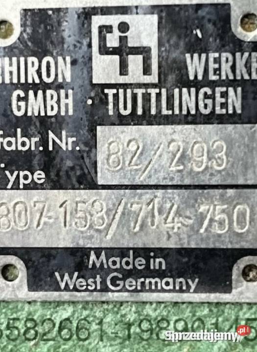 Przemysłowa nitownica orbitalna CHIRON Werke Biznes i Przemysł łódzkie Radomsko